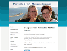 Tablet Screenshot of ebbe-und-flut.com